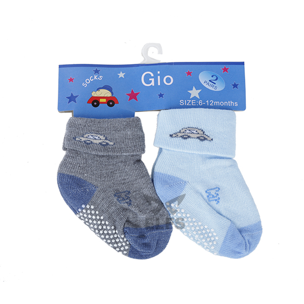  Kaos  Kaki  Anak Bayi  6 12 Bulan Anti Slip Gambar  Mobil 2 