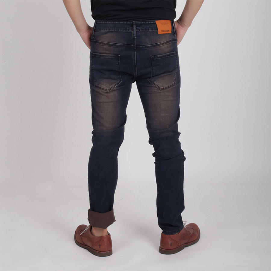 CELANA PANJANG SOFT JEANS PRIA PREMIUM DENIM RIPPED ETNIK CELANA PANJANG SOFT JEANS PRIA PREMIUM DENIM RIPPED ETNIK