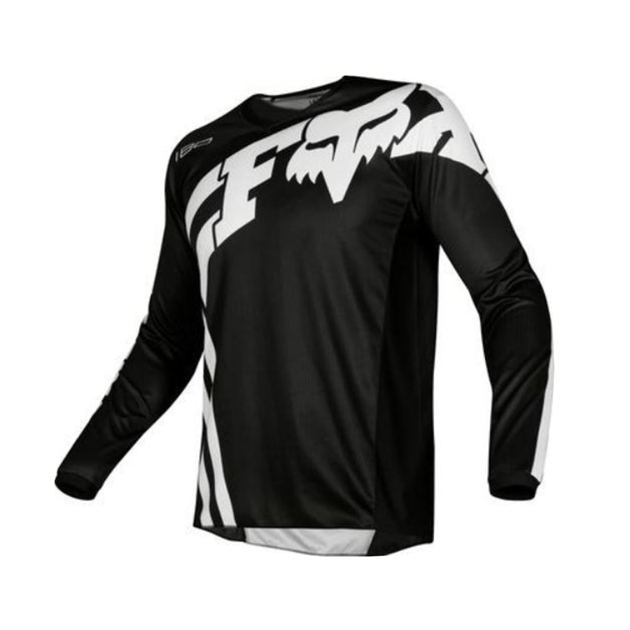 Jersey Motorcross MTB lengan panjang FOX Kaos Sepeda 