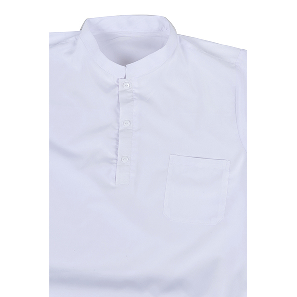 Jubah Pria Gamis Lengan Panjang Muslim 5F17061 Putih | KEMEJA KOKO