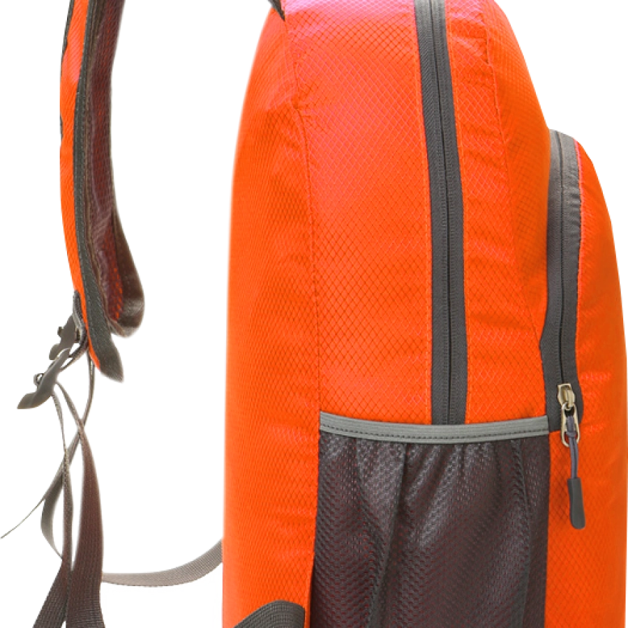 DAY PACK Tas Ransel Lipat Anti Air 20L Foldable Water Resistant Backpack 1AZD04 ELFS Oranye 5 1azd04_or4