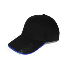 TOPI LED/GLOW TOPI LAMPU LED FLASH LIGHT CLUB PARTY HITAM MATI