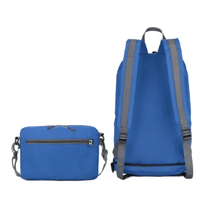 DAY PACK Tas Ransel Lipat Anti Air Foldable Water Resistant 22L Slingbag Multifungsi 4AZD06 ELFS Biru Muda 3 backpack_evolve_22l_blue_2