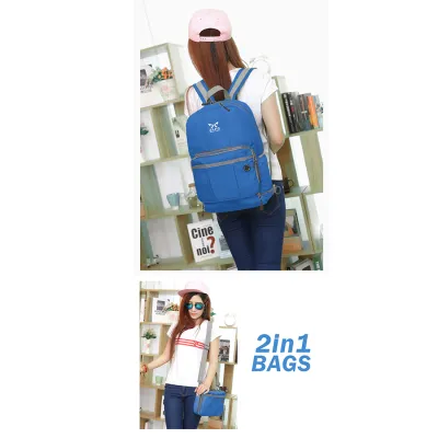DAY PACK Tas Ransel Lipat Anti Air Foldable Water Resistant 22L Slingbag Multifungsi 4AZD06 ELFS Biru Muda 5 backpack_evolve_22l_blue_4