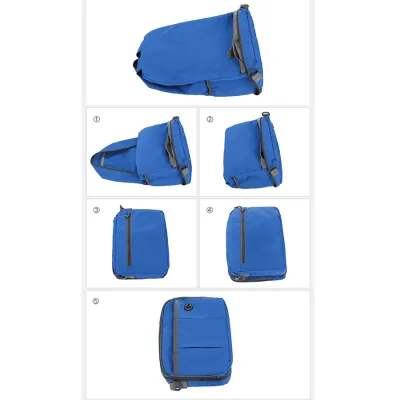 DAY PACK Tas Ransel Lipat Anti Air Foldable Water Resistant 22L Slingbag Multifungsi 4AZD06 ELFS Biru Muda 6 backpack_evolve_22l_blue_5