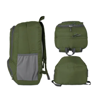 DAY PACK Tas Ransel Lipat Anti Air 25L Foldable Water Resistant Backpack 01 ELFS Hijau Army 3 bacpack_verve_25l_army_2