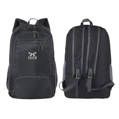 DAY PACK Tas Ransel Lipat Anti Air 25L Foldable Water Resistant Backpack 01 ELFS Abu Tua 2 bacpack_verve_25l_gray_1