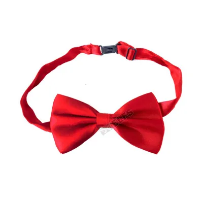 DASI KUPU POLOS Dasi Kupu Kupu Satin Merah Cabe 1 bow_tie_satin_mc_0