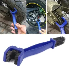 KARABINER Sikat Permbersih rantai Sepeda Motor Sprocket Chain Cleaner Biru Tua