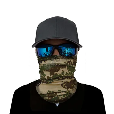 MASKER & BUFF Buff Bandana Masker Serbaguna Army Pattern Coklat Muda 3 buff_army_pattern_cm_2