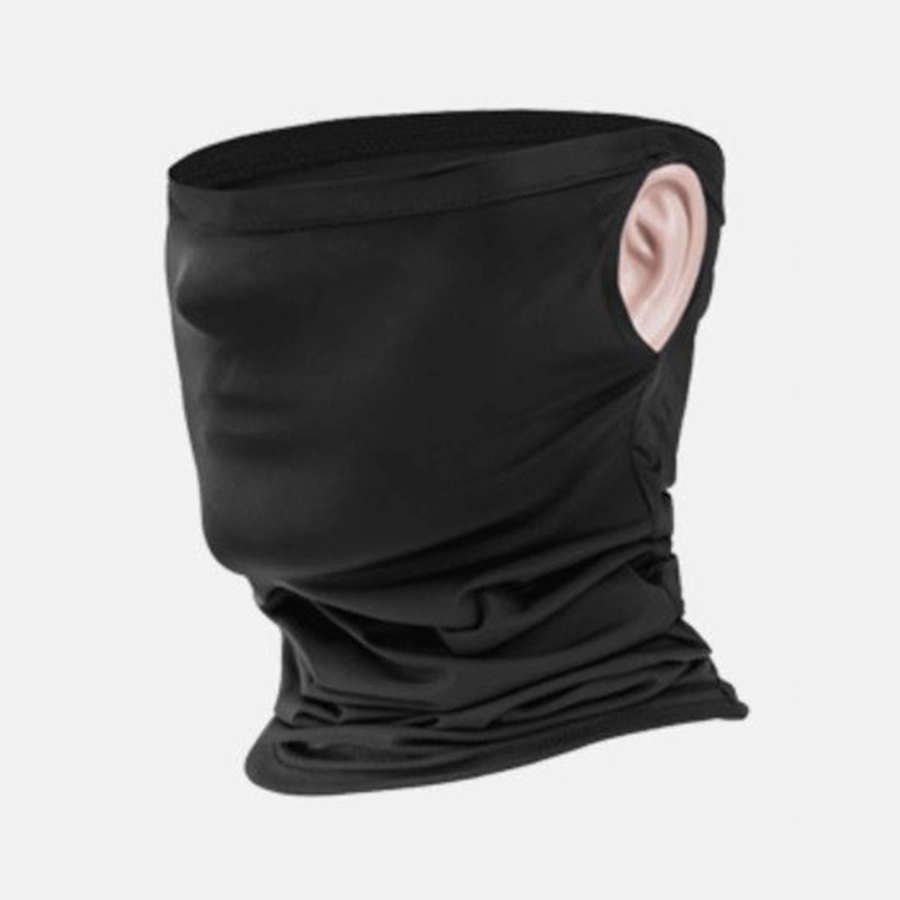 MASKER & BUFF Elfs - Masker Buff Earloop Bandana Lubang Telinga Hitam 1 buff_balaclava_ninja_hx0