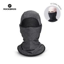 Balaclava Rockbros Ice Silk Masker Motor Full Face Headgear Abu Tua