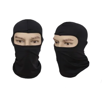 MASKER & BUFF Elfs - Balaclava Masker Motor Full Face Buff Hitam 2 buff_bandana_lubang_kuping_hx1