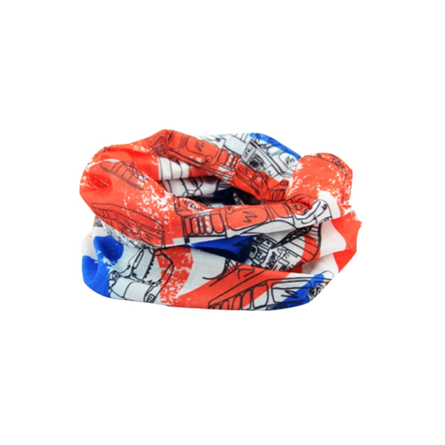 MASKER & BUFF Buff Masker Bandana Scarf Serbaguna Outdoor Hiking Motor London Merah Cabe 2 buff_import_london_mc0