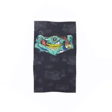 MASKER & BUFF Buff Masker Bandana Scarf Serbaguna Outdoor Hiking Motor Zombie Hitam