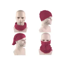 MASKER & BUFF BUFF BANDANA MASKER SERBAGUNA SIMPLE MARON