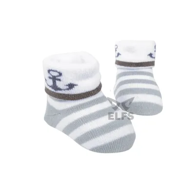 KAOS KAKI BALITA KAOS KAKI ANAK BAYI 0 6 BULAN ANTI SLIP SAILOR ABU MUDA 1 by_kaos_kaki_06bln_sailor_am_0