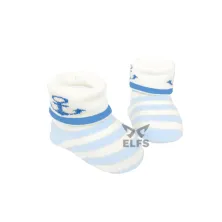 KAOS KAKI BALITA Kaos Kaki Anak Bayi 0 6 Bulan Anti Slip Sailor Biru Muda