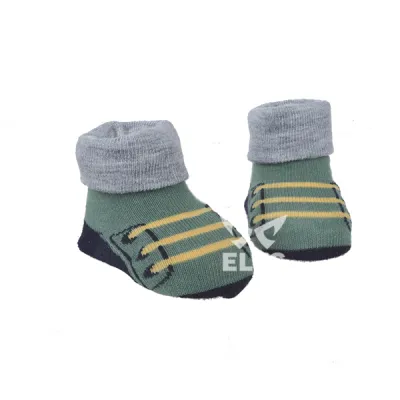 KAOS KAKI BALITA Kaos Kaki Anak Bayi 0 6 Bulan Anti Slip Sepatu Hijau Army 1 by_kaos_kaki_06bln_sepatu_ia_0