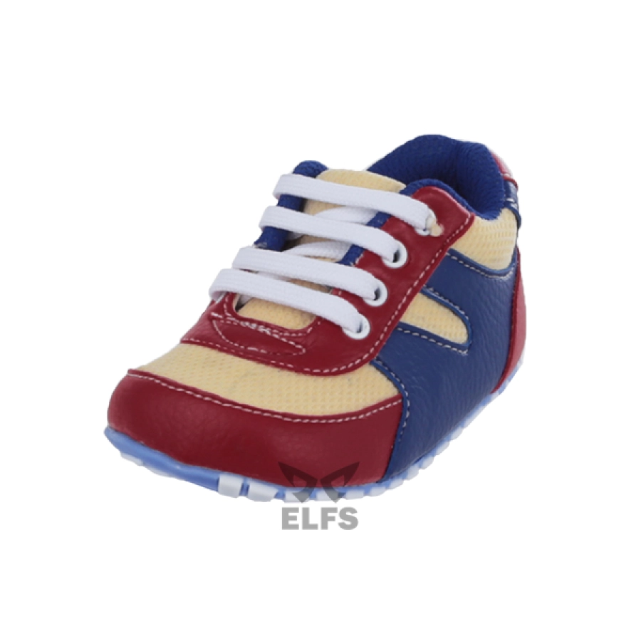 SEPATU BALITA Sepatu Anak Bayi Laki Laki Anti Slip 115 Tali Merah Cabe 1 by_sepatu_laki_115_tali_mc_0