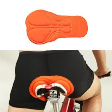 CELANA TRAINING PENDEK Celana Dalam Sepeda Busa Gel 3D Breathable Cycling Underwear Padding Hitam