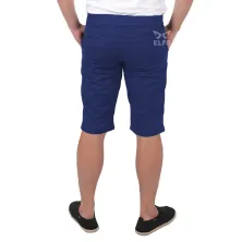 CELANA PENDEK CASUAL Celana Pendek Pria Jogger Twill Simple Biru Tua