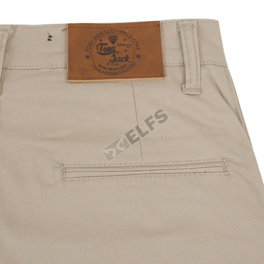 CELANA PENDEK CASUAL Celana Pendek Pria Chino List Cream 4 cdb_chino_list_cr_3