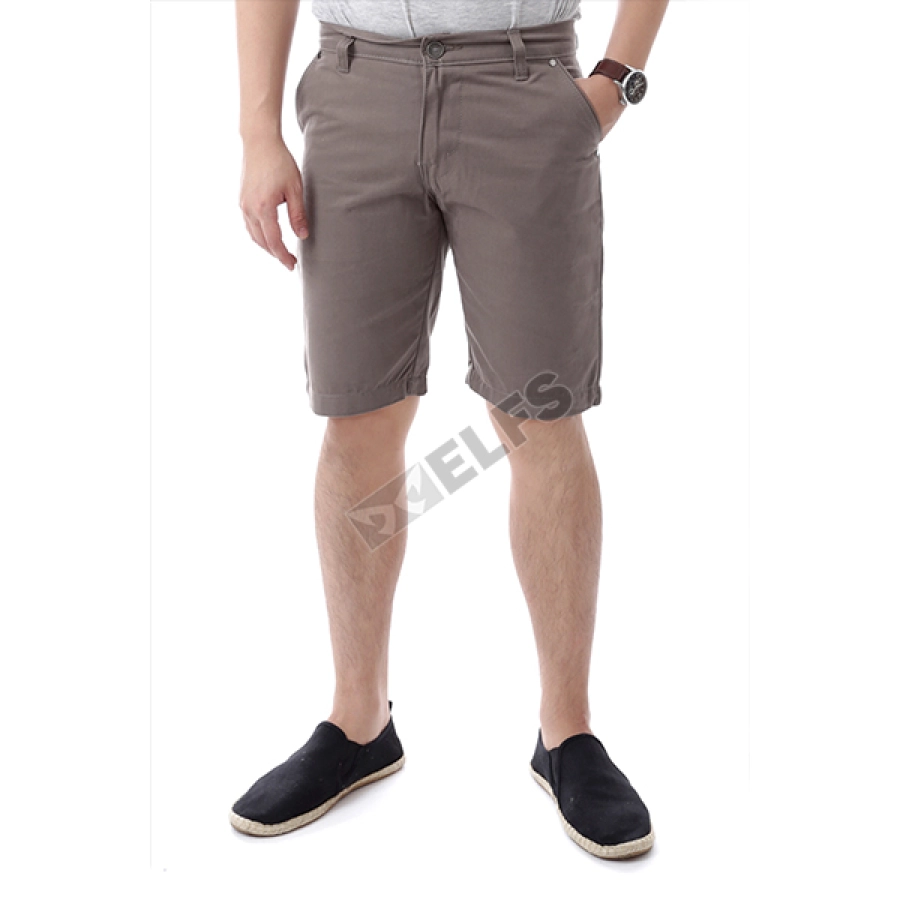 CELANA PENDEK CASUAL Celana Pendek Pria Chino List Coklat Tua 1 cdb_chino_list_ct_0