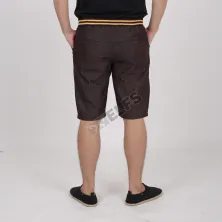 CELANA PENDEK CASUAL CELANA JOGGER PRIA PENDEK KODORAI SWEAT PANTS COKLAT TUA