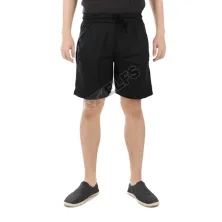 CELANA PENDEK SANTAI Celana Jogger Pendek Terry Sweat Pants Polos Hitam