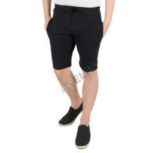 CELANA PENDEK SANTAI Celana Pendek Pria Wafer Shortpants Hitam