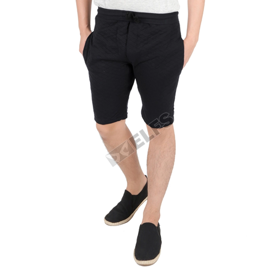 CELANA PENDEK SANTAI Celana Pendek Pria Wafer Shortpants Hitam 1 cdb_wafer_shortpants_hx_0