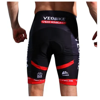 CELANA TRAINING PENDEK Celana Sepeda Padding 3D Gel Veobike Cool Max Fullprint Cycling Shorts Merah Cabe 3 cds_veobike_gel_fullprint_pendek_mc2