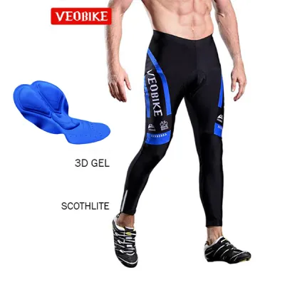 CELANA TRAINING PANJANG Celana Sepeda Panjang Padding 3D Gel Veobike Cycling Pants Biru Tua 1 cds_veobike_gel_panjang_bt_0