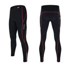 CELANA TRAINING PANJANG Celana Sepeda Panjang Padding 3D Gel Scotchlite Veobike Cycling Pants Merah Cabe