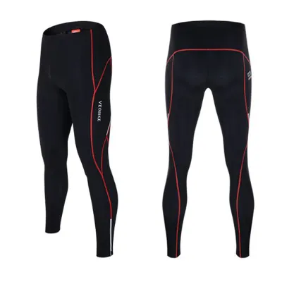 CELANA TRAINING PANJANG Celana Sepeda Panjang Padding 3D Gel Scotchlite Veobike Cycling Pants Merah Cabe 1 cds_veobike_gel_scotchlite_panjang_mc0