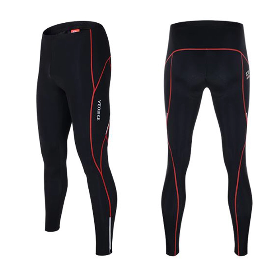 CELANA TRAINING PANJANG Celana Sepeda Panjang Padding 3D Gel Scotchlite Veobike Cycling Pants Merah Cabe 1 cds_veobike_gel_scotchlite_panjang_mc0