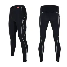 CELANA TRAINING PANJANG Celana Sepeda Panjang Padding 3D Gel Scotchlite Veobike Cycling Pants Silver