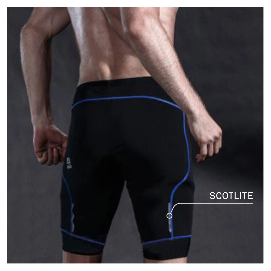 CELANA TRAINING PENDEK Celana Sepeda Padding 3D Gel Veobike Cool Max Scothlite Cycling Shorts Biru Tua 4 cds_veobike_gel_scotchlite_pendek_bt3