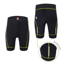 CELANA TRAINING PENDEK Celana Sepeda Padding 3D Gel Veobike Cool Max Scothlite Cycling Shorts Hijau Muda