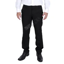 CELANA PANJANG FORMAL Celana Bahan Formal Pria Slimfit Wool Hitam