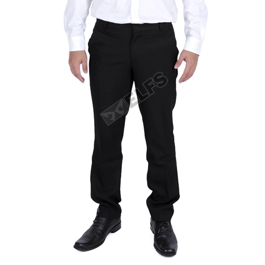 CELANA PANJANG FORMAL Celana Bahan Formal Pria Slimfit Wool Hitam 2 celana_bahan_formal_wool_hx_1_copy