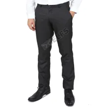 CELANA PANJANG FORMAL Celana Bahan Formal Pria Slimfit Metallic Abu Tua