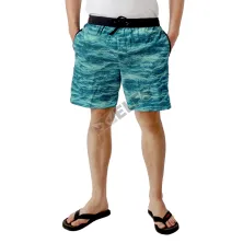 CELANA PANTAI  Celana pantai pria Water resistant quick dry surfing summer pants ocean Biru Tua