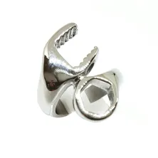 CINCIN Cincin Titanium SGZ69 Kunci Silver