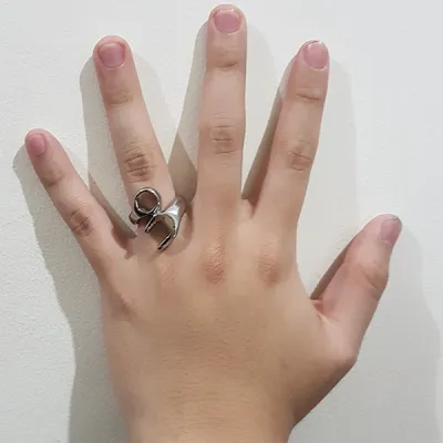 CINCIN Cincin Titanium SGZ69 Kunci Silver 2 cincin_sgz69_kunci_sv_1