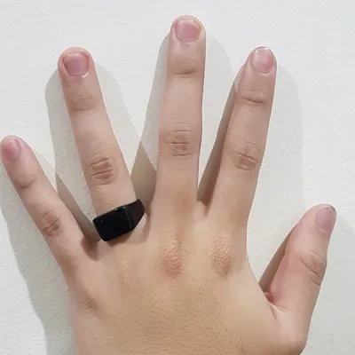 CINCIN Cincin Titanium Kecil SGZ70 Hitam 3 cincin_sgz70_stainless_kecil_hx_2