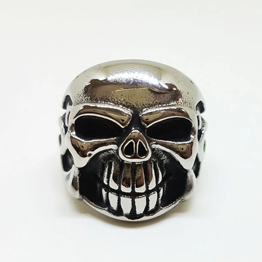 CINCIN Cincin Titanium Tengkorak QGZ28 Api Silver 1 cincin_skull_qgz28_api_sv_0