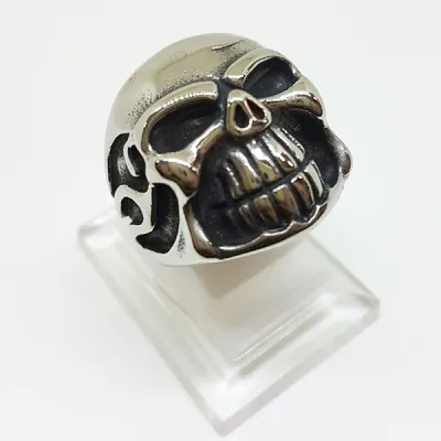 CINCIN Cincin Titanium Tengkorak QGZ28 Api Silver 3 cincin_skull_qgz28_api_sv_2