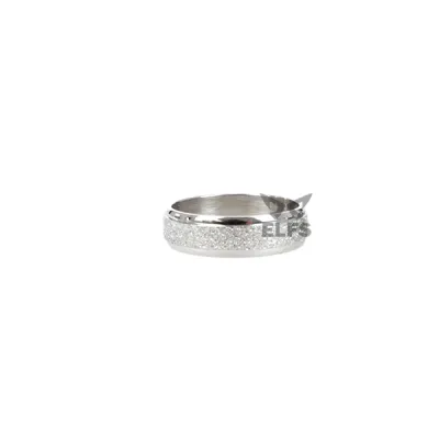 CINCIN Cincin Titanium Glitter NIM13 Silver 2 cincin_stainless_glitter_nim13_sv_1